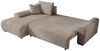 storez24 Ecksofa Nelly, mit Bettkasten und Schlaffunktion, Cordstoff, L-Form, bequem Bild 3