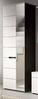 Garderobenschrank / Schuhschrank Cooper in weiß und grau 65 cm Bild 2