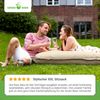 Green Bean® Sitzsack, waschbar, Polyester-PVC-Stoff, Hellbeige, 140x180 cm, 380 Liter Bild 4