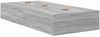 vidaXL Aufbewahrungsbettgestell mit Speicher Graues Sonoma 70 x 190 cm 3335418 Bild 5