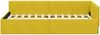 vidaXL Eckbettgestell mit Kopfteil Gelb 80 cm x 200 cm Samt 42016067 Bild 5
