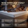 Arensberger Matratzen Topper LUXURY, 160x200cm, Gelschaum und Memory Gel Foam Matratzentopper, waschbar, geeignet für Federkern & Matratzen, Höhe 10cm Bild 4