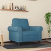 vidaXL Sessel Blau 60 cm Samt 359518 Bild 3