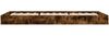 vidaXL Bodenbettgestell Geräucherte Eiche 80 x 200 cm Holzwerkstoff 8009077 Bild 5