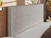 CORIVO CLASSIC Polsterbett mit Bettkasten & Stauraum, Doppelbett, inkl. Lattenrost, Metall-Hebeautomat mit Gasdruckfedern - Hellgrau Strukture Bild 5
