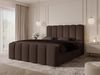 Compleo Boxbett Wolkenbett, Bequem H3 CAOBA, Doppelbett gepolstertes Kopfteil mit Bettkasten Bild 5