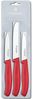 Victorinox | Swiss Classic Gemüsemesser-Set | 3-teilig | Wellenschliff & glatte Klinge | ideal für Gemüse & Tomaten | langlebig und präzise | spülmaschinengeeignet Bild 4