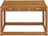 vidaXL Outdoor-Fußhocker Massivholz Akazie Natur 59 x 59 x 37 cm 900448 Bild 4