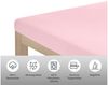 OTTO home Spannbettlaken Physalis Topper COMFORT, Jersey, Gummizug: rundum, (2 Stück), bis 10 cm Höhe, Bettlaken, Laken, in Comfort & Premium Qualität Bild 3