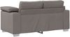 vidaXL Zweisitzer-Sofa Taupe 160 cm Stoff 4105223 Bild 4