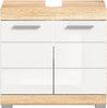 INOSIGN Waschbeckenunterschrank Siena, Breite 60cm, 2 Tür, 2 Fächer, mit Siphonausschnitt, MDF-Front (1-St) in verschiedenen Farben erhältlich, Badmöbel, Badschrank, Kommode, Bad Bild 2