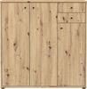 Kommode Sideboard Highboard Schuhe Stauraum Ordner Büro Artisan Eiche Nb. 1090 Bild 2
