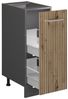 Apothekerschrank R-Line Artisan-Eiche 30 cm ohne Arbeitsplatte Vicco Bild 3