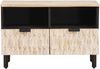 vidaXL TV-Schränk Weiße gewaschene Oberfläche 70 x 33 x 46 cm 4017865 Bild 3