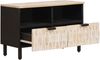 vidaXL TV-Schränk Weiße gewaschene Oberfläche 70 x 33 x 46 cm 4017865 Bild 2