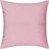 Barbons Kissenbezug 40x40 2er Set – Samt Dekokissenbezug weiche Kissenbezüge Kissenhülle mit Reißverschluss Kopfkissenbezug (40x40, Rose) Bild 2