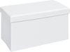 Inter Link Faltbox Setto groß Weiß mit Sitzpolster, 76 x 38 x 38 cm Bild 5