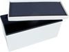 Inter Link Faltbox Setto groß Weiß mit Sitzpolster, 76 x 38 x 38 cm Bild 2