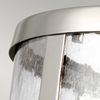 Pendellampe, Deckenlampe, Glas Alu, D 20,3 cm Bild 4
