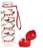 Rex London Trinkflasche Trinkflasche 700ml Wasserflasche Knopfdruck Schraubverschluss Bild 2