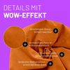 Lumaland 'Luxury XL Plus' Sitzsack, Orange, Polyester, 120 l Bild 5