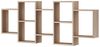 Wandregal Trio Hängeregal 161x18x65cm Farbe: weiß Bild 2