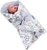 Einschlagdecke TupTam Unisex Baby Einschlagdecke mit Schleife, TupTam Bild 3