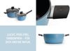 WOLL MADE IN GERMANY Topf-Set Ecolour, Aluminiumguss (Set, 4-tlg), abnehmbarer Stielgriff Bild 2