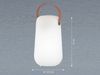 FHL easy 850283 LED Akku Tischleuchte Collgar weiß RGBW dimmbar 21cm Bild 3