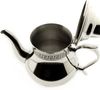 Edelstahl 1,5L Teekanne Induktionsherd Kaffeekanne mit hitzebeständigem Griff Küche/Cafeteria/Hotel/Restaurant Bild 3