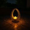 2x LED Solarleuchte, bronze gold, Baum, H 27,5 cm Bild 5