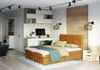 Boxspringbett MILTON 140x200 cm Gelb Bild 2