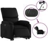 vidaXL Relaxsessel mit Aufstehhilfe Elektrisch Schwarz Kunstleder 3204900 Bild 5
