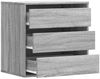 vidaXL Kommode Grau Sonoma 60x41x58 cm Holzwerkstoff 852848 Bild 5
