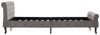vidaXL Bettgestell Grau Samt 120 x 200 cm 288559 Bild 4