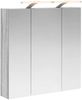 vidaXL Badezimmerspiegelschrank Graues Sonoma 70 x 14,5 x 70 cm 889100 Bild 2