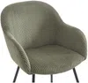 Vente-unique - MARENZIA Stuhl Samt Grün - B 62 cm x H 82,5 cm x L 58 cm Bild 5