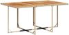 vidaXL 11-tlg. Garten-Essgruppe mit Kissen Beige Poly Rattan 3278163 Bild 3