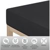 OTTO home Spannbettlaken Cremona, BASIC und PREMIUM Qualität, mit Elasthan, Baumwolle, Jersey (145 g/m), Gummizug: rundum, (1 Stück), Jersey Bettlaken ab Größe 90x200 cm, Strapazierfähig und langlebig Bild 2