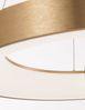Nova Luce 9453454 RANDO THIN LED Pendelleuchte 60cm 3000K Gold gebürstet dimmbar Bild 4