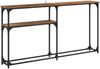 vidaXL Konsolentisch Altholz 145x22.5x75cm Holzwerkstoff 882214 Bild 2