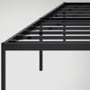 CLP Metallbett Fargo,schwarz 200x200x42 cm Bild 4