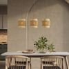 3er Pendelleuchte Morten Creme 70 x 120 cm Vicco Bild 4