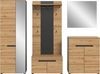 Garderobenkombination (B/H/T: 255x190x37 cm) in Artisan Nachbildung Bild 2
