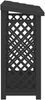 vidaXL Brennholzregal 114 x 46 x 101 cm PP Anthrazit 42041757 Bild 5