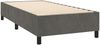 vidaXL Boxspringbett mit Matratze & LED Dunkelgrau 90x190 cm Samt 3139716 Bild 5