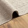 vidaXL Teppich ZIZUR Creme 150 x 80 cm Polypropylen 42000863 Bild 5