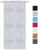 Fadenvorhang Lurex-Optik Fadengardine Türvorhang mit Ösen, trendige Dekoration in vielen verschiedenen Ausführungen erhältlich (140x250 cm / weiß - perlweiß) Bild 5