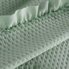 Design91 Tagesdecke BELLA RÜSCHE, Bettüberwurf mit Rüschen, elegante Tagesdecke, weiche Struktur Bild 2