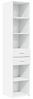 vidaXL Highboard Weiß 40x42,5x185 cm Holzwerkstoff 3281441 Bild 2